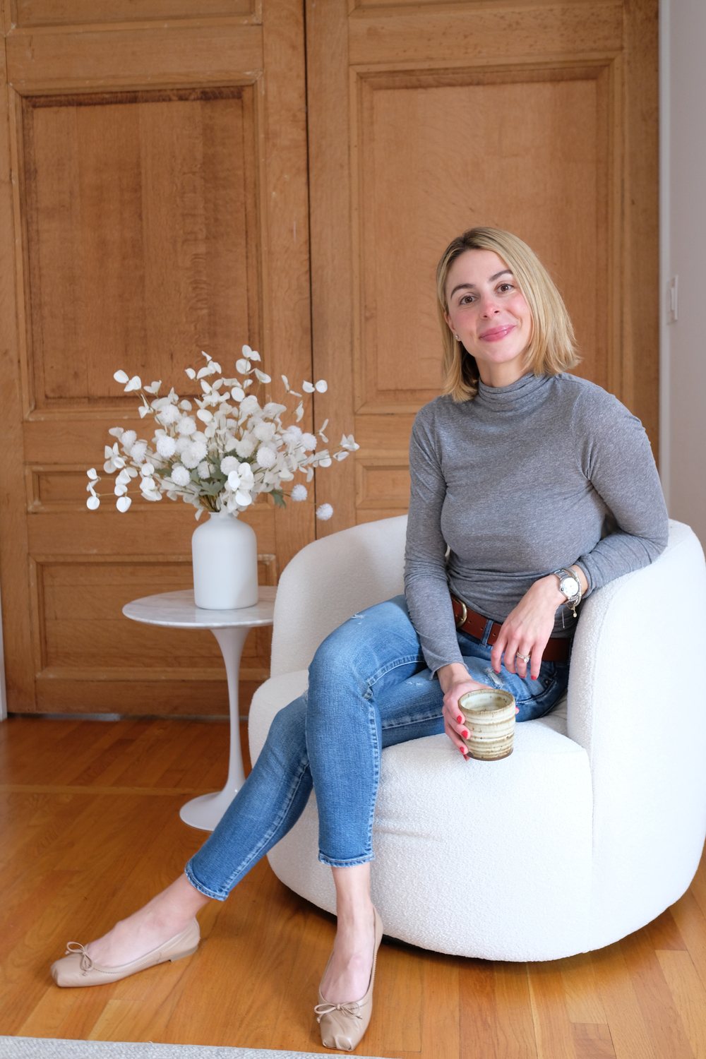 Dr. Emily Watts in her office